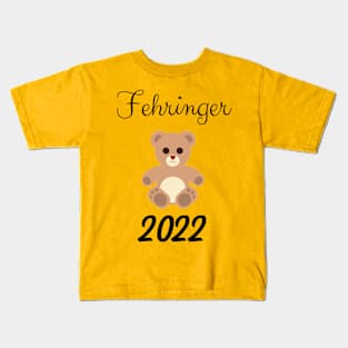 Fehringer Family 2022 Black Kids T-Shirt